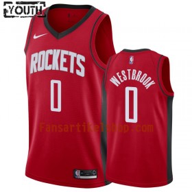 NBA Houston Rockets Trikot Russell Westbrook 0 Nike 2019-2020 Icon Edition Swingman - Kinder